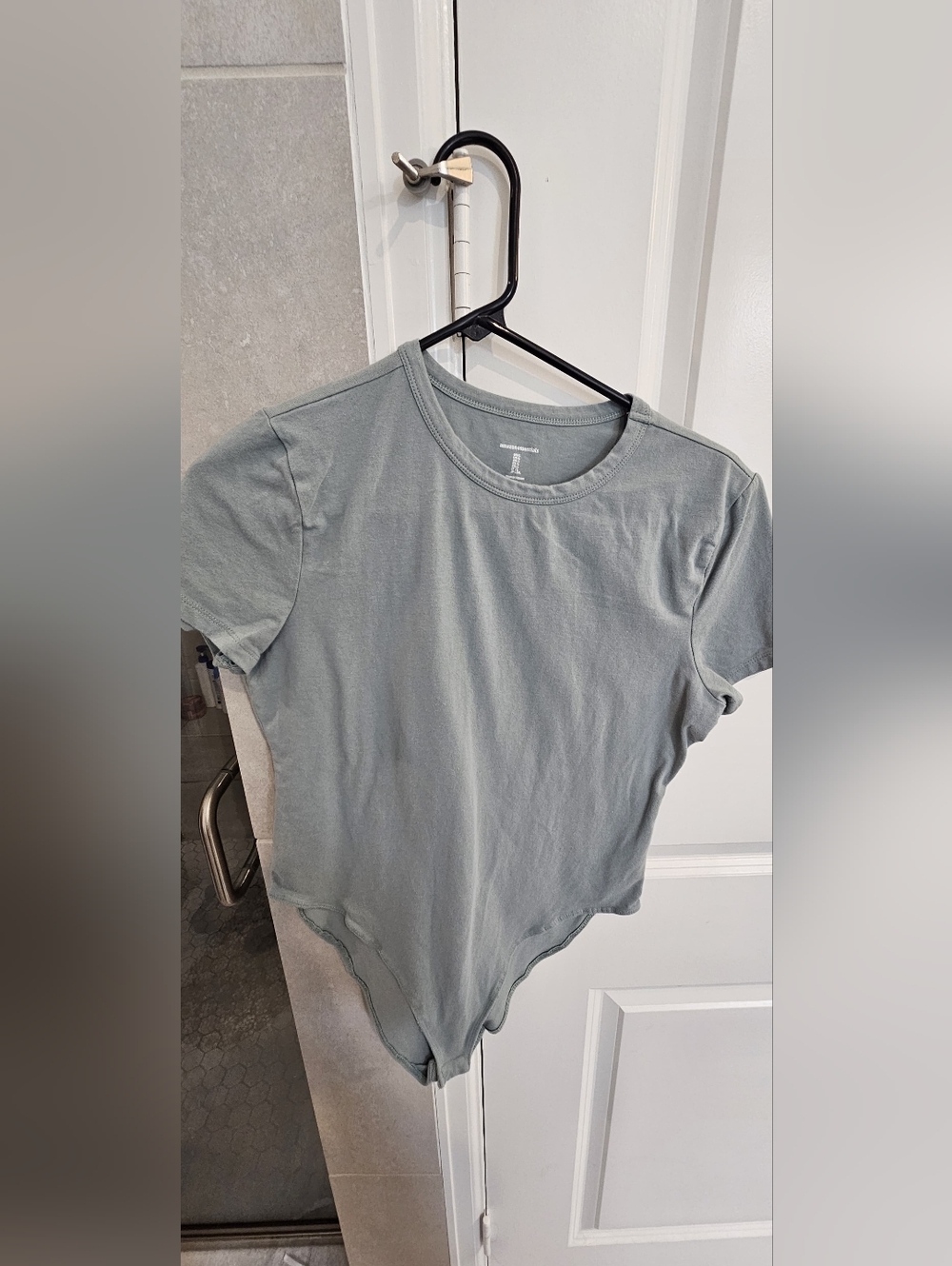 Classic Crewneck Women’s Bodysuit - Sage Green